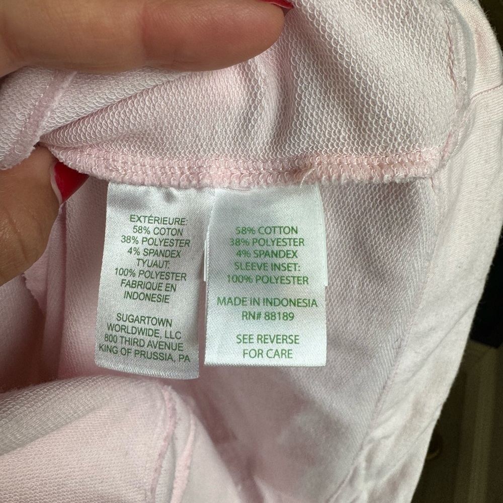 Lilly Pulitzer blush pink embroidered pullover 🌸 - Picture 4 of 7